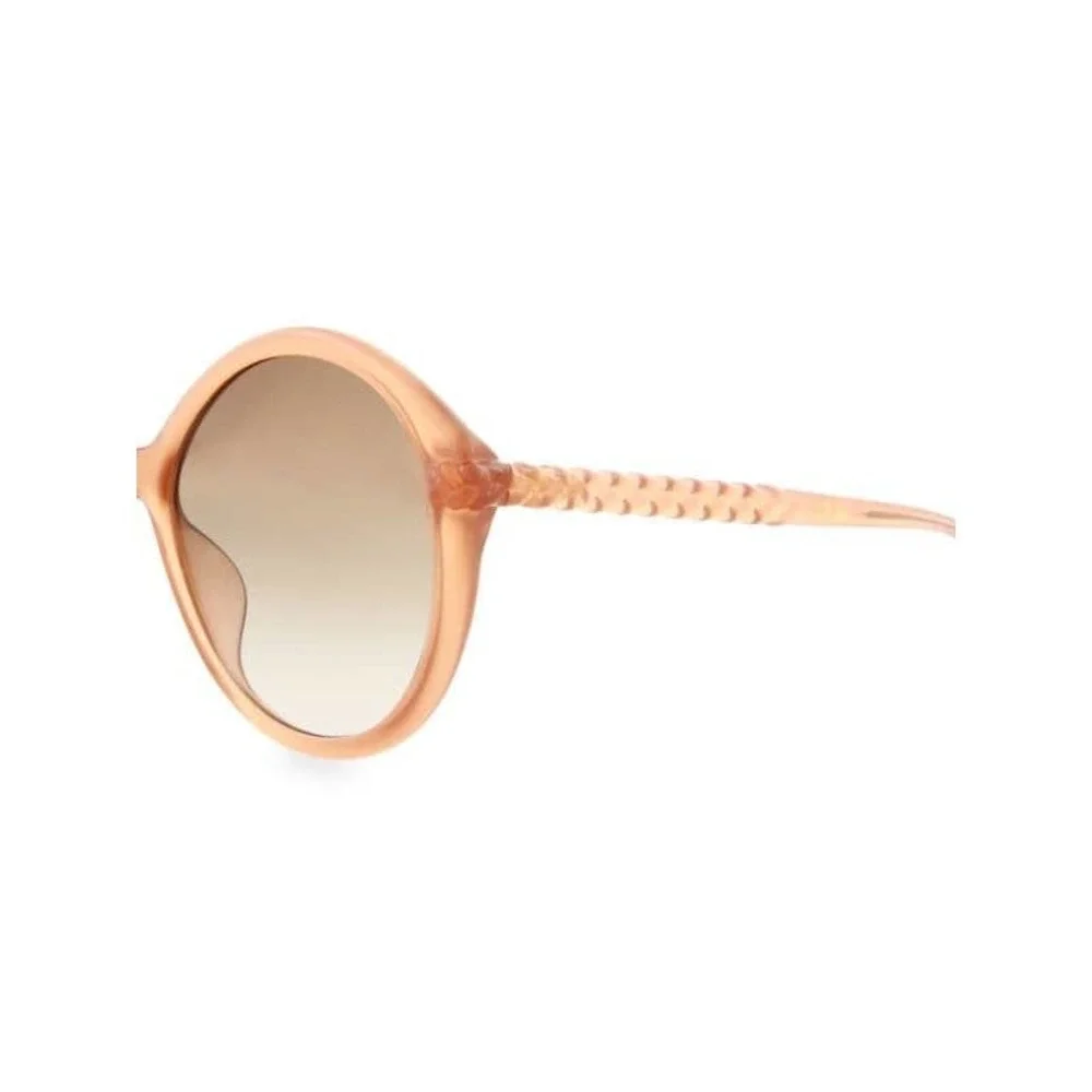 Chloe 58mm Round SunglassesIVORY